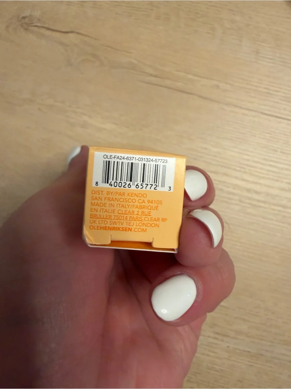Ole Henriksen Peach-Orange Pout Preserve Peptide Lip Treatment